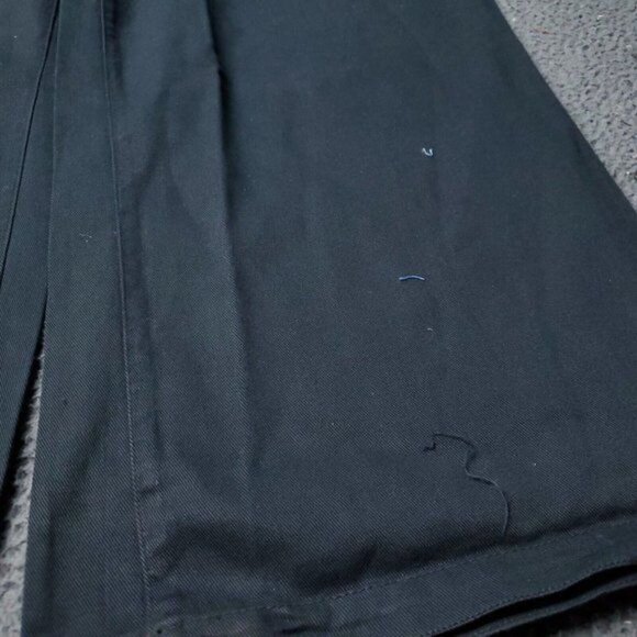 Woman Within Denim Jeans Womens Plus Size 28W 48x31 Natural Fit Black Cotton - Picture 4 of 8